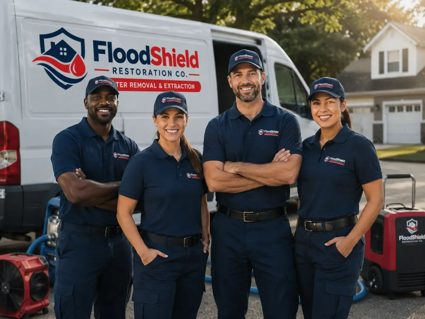 Flood Damage Restoration company in Bantry, ND